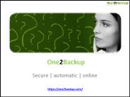 How online backup works - One2backup