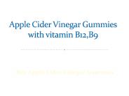 Fat Burner Apple Cider Vinegar
