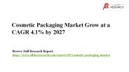 Cosmetic Packaging Market