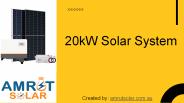 20kw solar system