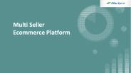 Multi Seller Ecommerce Platform