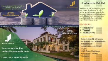 JJ Infra India