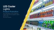 LED Cooler Lights: For Product Promotion