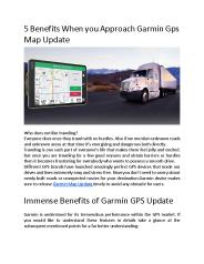 Garmin GPS Update
