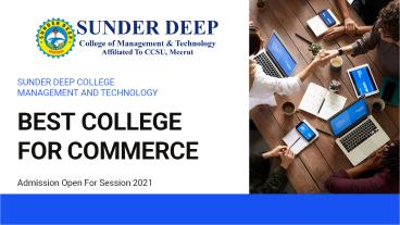 A rising opportunity from the best commerce colleges in Ghaziabad
