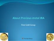 About Precious metal IRA