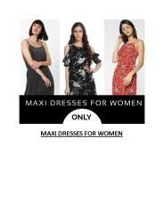 Maxi Dresses for Girls