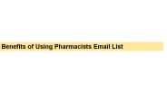 Benefits of Using Pharmacists Email List