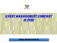 event management company in Puri