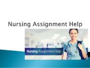 Looking for Nursing Assignment Help?