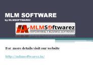 MLM SOFTWARE