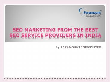 Choose Best SEO Packages India For You
