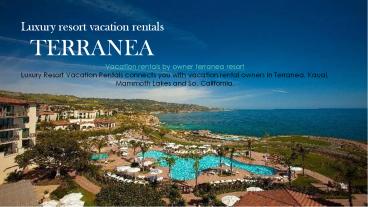 terranea vacation rentals