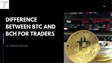Difference Between BTC And BCH For Traders