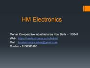 Complete Specification of LED TV HM Electronics