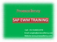 SAP  EWM online training