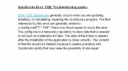 Error 1328 Quickbooks