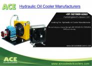 Hydraulic Oil Cooler Manufacturers