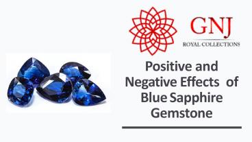 Positive And Negative Effects of Blue Sapphire Gemstone