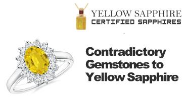 Contradictory Gemstones To Yellow Sapphire