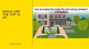 what are the top 10 AR app development companies