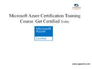 azure certification