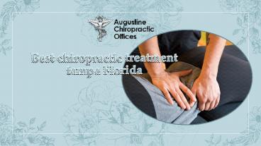 Best Chiropractic Treatment Tampa Florida