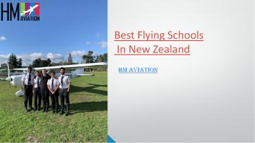 Best Flying School in New Zealand