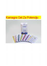 Kamagra Gel Za Potenciju