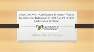 what is ISO 9001 Certification in Oman (1)