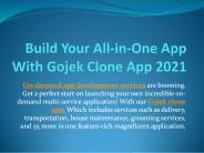 Gojek clone app development services