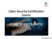 Cyber security certification training course