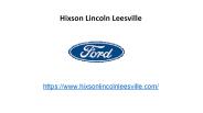 Hixson Lincoln Leesville