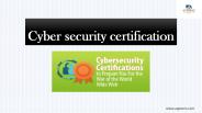 Cyber Security Certification Course