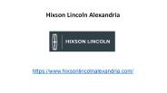 Hixson Lincoln Alexandria