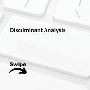 Discriminant Analysis
