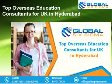 Top abroad study consultants for UK in Hyderabad I study abroad consultants for UK in Hyderabad