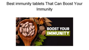 ayush immunity booster tablets