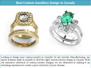 Best Custom Jewellery Design In Canada