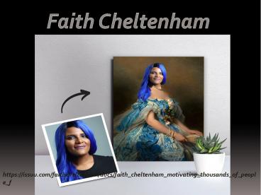 Faith Cheltenham: A Great Social Activist