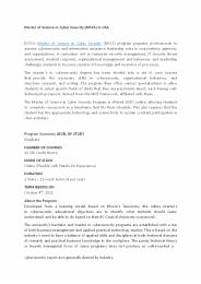 Master of Science in Cyber Security (MSCS) in USA