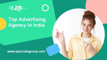 Top Advertising Agency in India