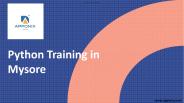 training in mysore