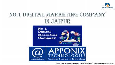 No.1 Digital Marketing Company in Jaipur