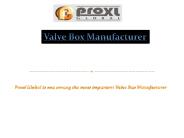 A Great Valve Box Manufacturer