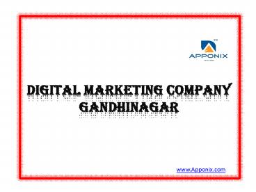 digital marketing company gandhinagar