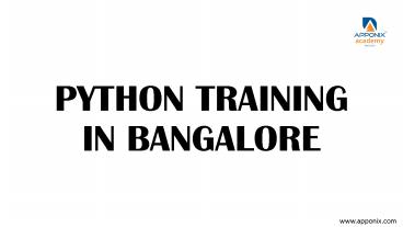 PYTHON TRAINING IN BANGALORE