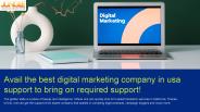 Best Digital Marketing Company in USA