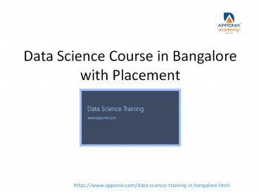 Data Science Courses in Bangalore