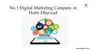No.1 Digital Marketing Company in Hubli